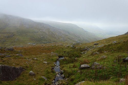 Mistige Healy Pass