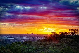 Sunset Perth Western Australia by Stefan Vis