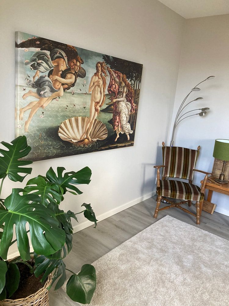 La naissance de Vénus de Sandro Botticelli 