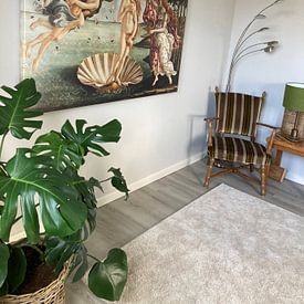Kundenfoto: Die Geburt der Venus (Sandro Botticelli), auf leinwand