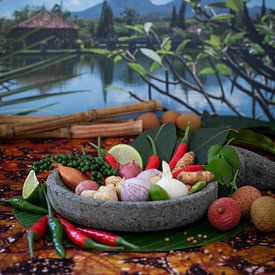 Ingrédients de la cuisine indonésienne sur Desiree Meulemans