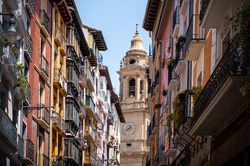 Les rues de Pampelune sur Maikel Brands