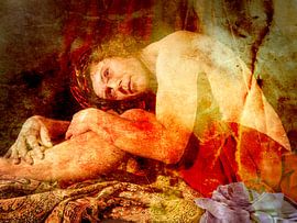 klassisches Modell in warmen Farben von Dora Van de Loo