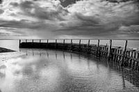 Petit port pittoresque sur l'Escaut oriental en Zélande