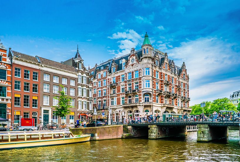 le Damrak à Amsterdam par Ivo de Rooij