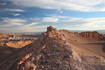 Valle de la Luna in der Abenddämmerung von A. Hendriks