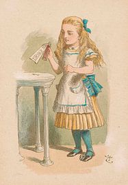 How Alice Grew Tall, John Tenniel