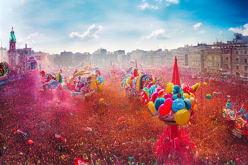 Défilé de carnaval à Rio de Janeiro Illustration par Animaflora PicsStock