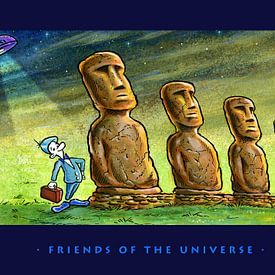 Friends of the Universe van Stan Groenland