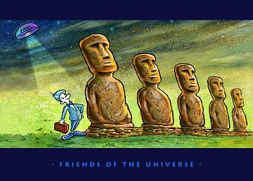 Friends of the Universe van Stan Groenland