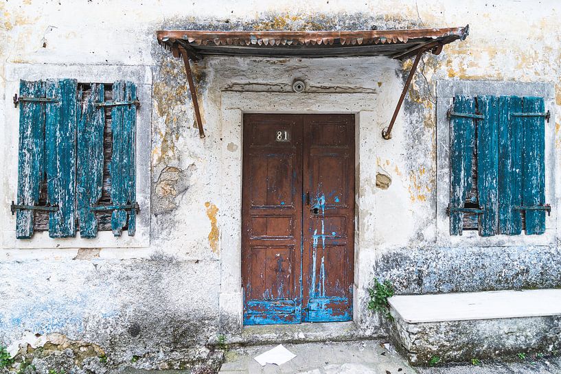 Deur en ramen op Korfoe van Gerben Duijster