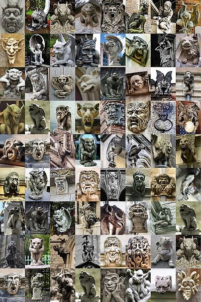 Gargoyles Steinarchitektur von Steven Kingsbury