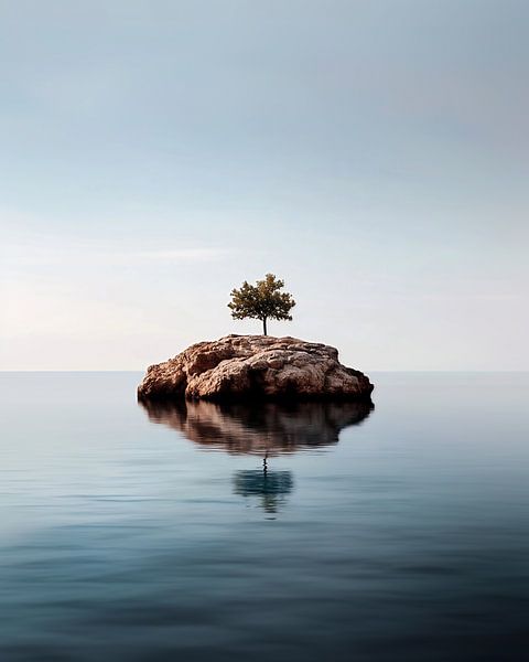 Minimalistische perspectieven van fernlichtsicht