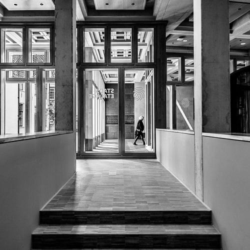 Perspectief met vrouw Deventer