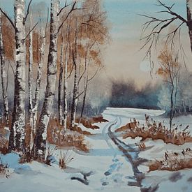 Aquarell Teil 228 von Tania Perneel