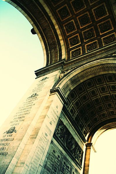 Arc de Triomphe retro van Fromm me pictures