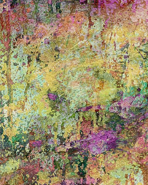 Composition abstraite moderne et colorée 2 par Anna Marie de Klerk