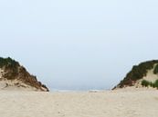 View between two dunes to the North Sea by Helene Ketzer thumbnail