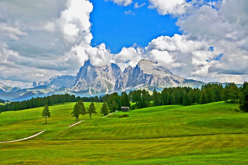 Seiser Alm in Südtirol von Rudolf Brandstätter