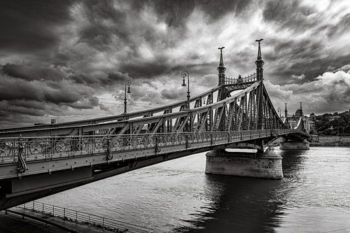 The Freedom Bridge over the Danube in Budapest