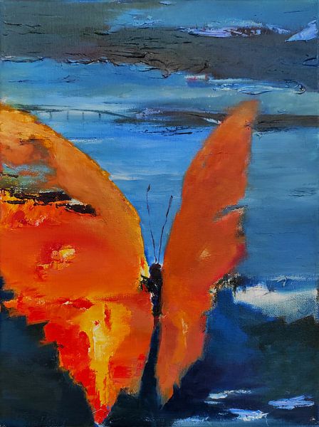 Red Butterfly by Vera Persiyanova