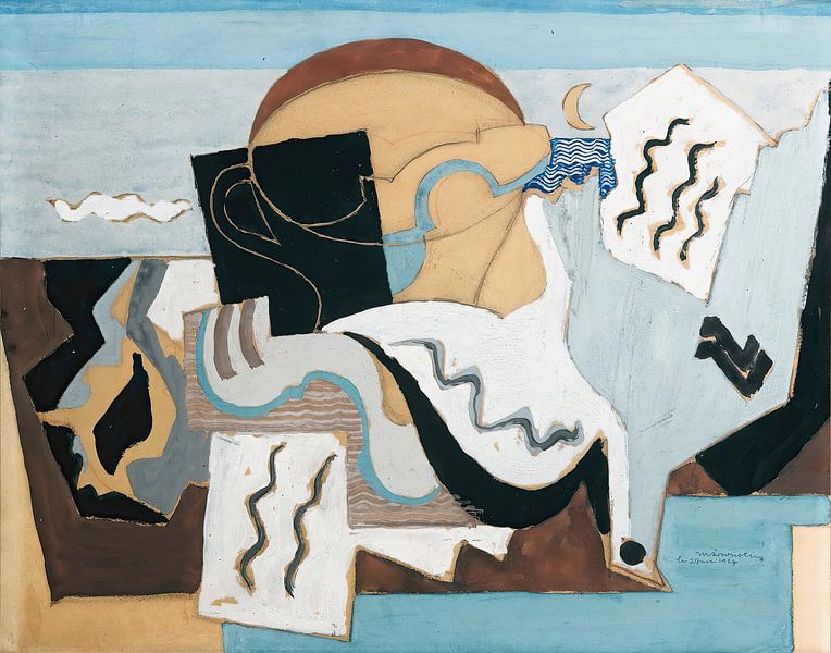 Louis Marcoussis - De gestoken duif (1927) van Peter Balan