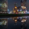 Wilhelmipier Rotterdam reflectie van Midi010 Fotografie