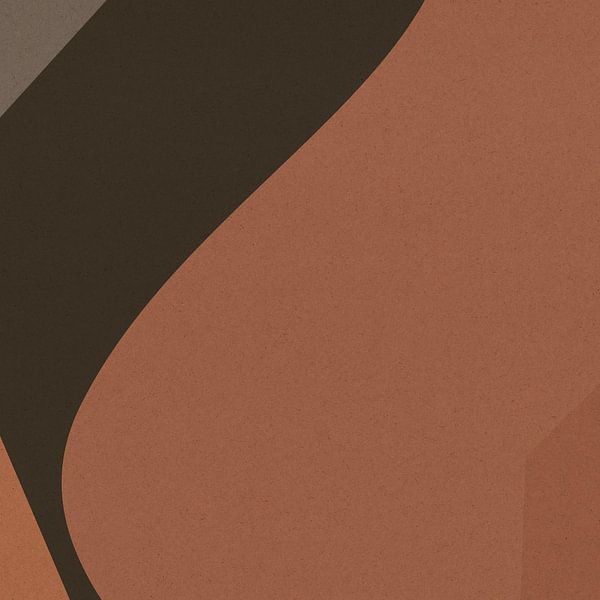 Formes abstraites organiques et géométriques no. 4 par Dina Dankers