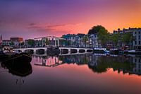 Blick auf den Fluss Amstel in Amsterdam, 2018 5949 x 3966 Pixel