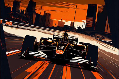 Formule 1 - Vector Art racecar
