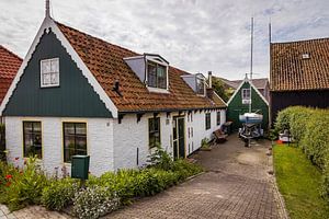 Das Fischerdorf Oudeschild auf Texel von Rob Boon