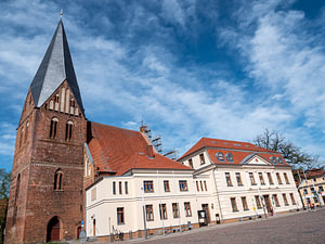 Stadtkirche von Röbel/Müritz an der Mecklenburgische Seenplatte