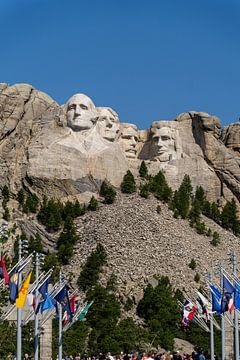 Mount Rushmore National Memorial, USA van Jeroen van Deel