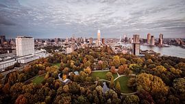 Sonnenuntergang in Rotterdam von Rob Boon