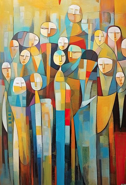 People abstract by Bert Nijholt