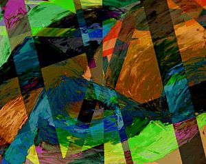Abstrakte Landschaft