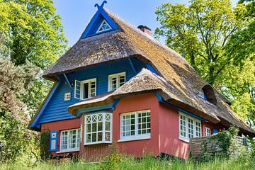 Huis met rieten dak 2 van Juergen May