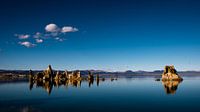 Kalksteen Tufsteen Formatie bij Mono Lake in de Sierra Nevada Californië USA Panorama van Dieter Walther thumbnail