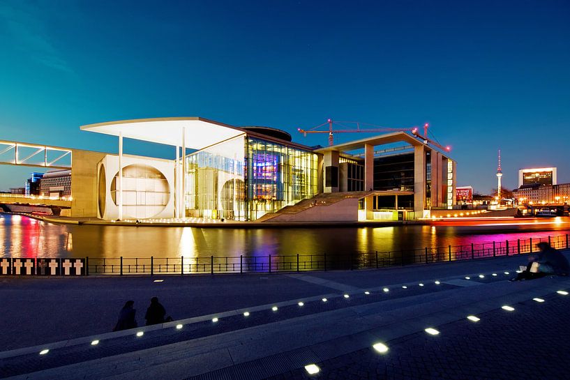 Berlin – Regierungsviertel bei Nacht von Alexander Voss