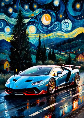 The Lamborghini Centenario - Celestial Storm Edition
