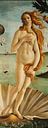 Sandro Botticelli - Geboorte van Venus, detail van 1000 Schilderijen thumbnail