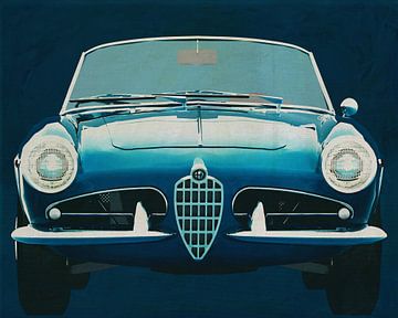 Alfa Romeo Giulietta 1300 Spyder 1955 von Jan Keteleer