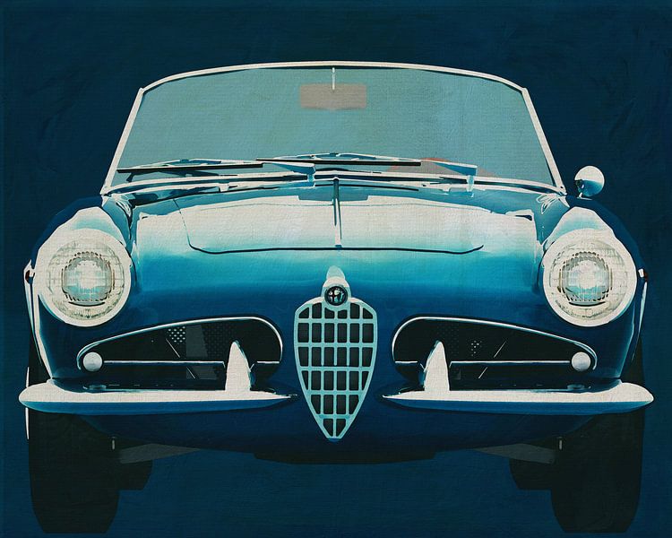 Alfa Romeo Giulietta 1300 Spyder 1955 par Jan Keteleer