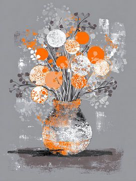 La puissance des fleurs dans un vase sur Studio des Fleurs