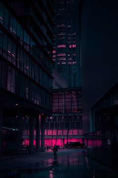 Cyberpunk Rotterdam von Paul Poot