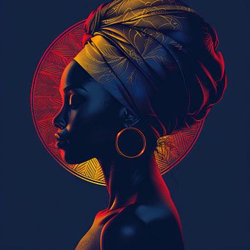 Powerful elegance in colours by Poster Art Shop
