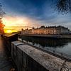 Jogging in Paris at sunrise by Rene Siebring