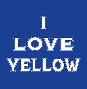 I love yellow (in Blue)