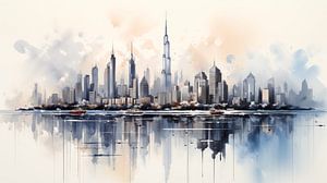 Skyline abstract