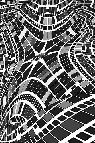 Stadtplanung Großstadt Architektur Rennbahn Kubismus